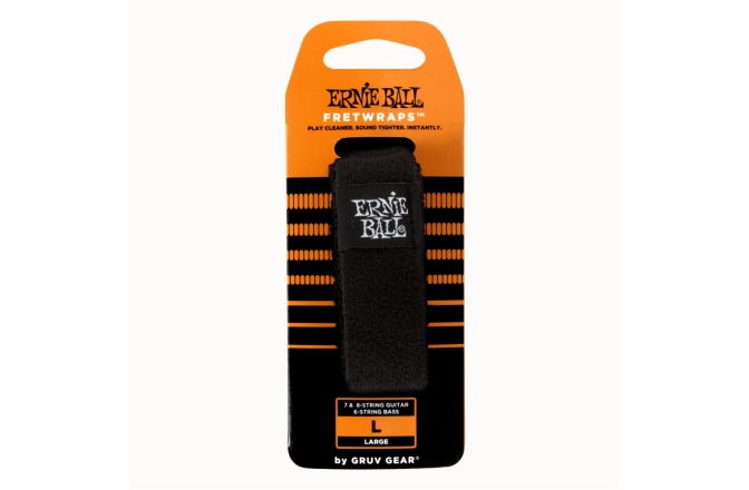 Surdină pt. chitare & bas cu 6/ 7/ 8 corzi Ernie Ball Fretwrap By Gruv Gear Large 9614