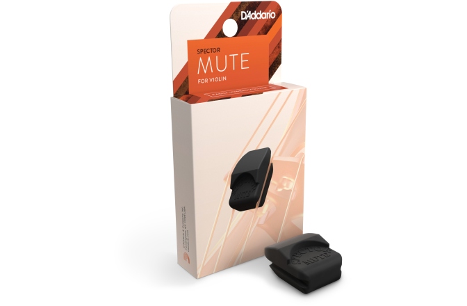Surdină vioară Daddario Spector Violin Mute Black