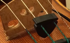 Surdină vioară/ violă Alpine Mute Professional Violin/Viola Mute BK