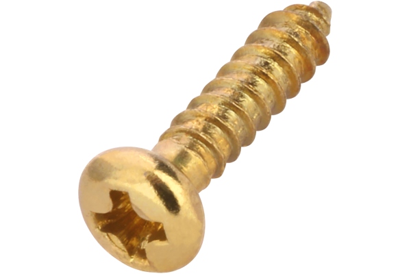 Wood Screw for Machine Heads - Gold