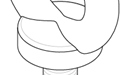 Șurub cu cap de colier Optimal Audio M8 BOLT