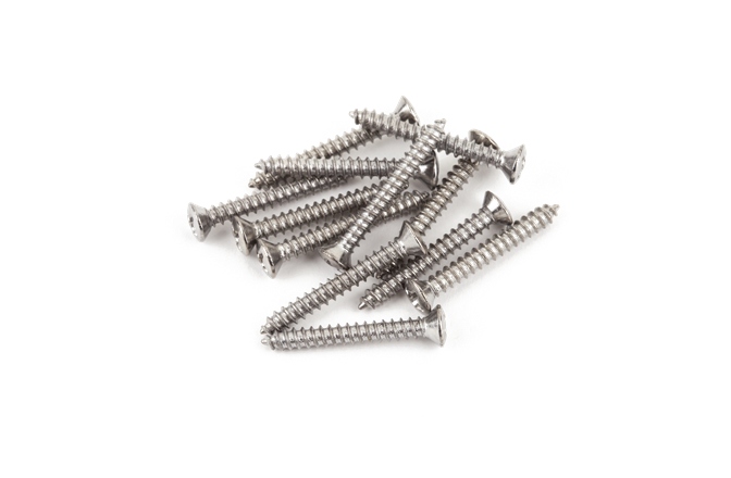 Surub Fender Pure Vintage Fender Bass/Telecaster Bridge/Strap Button Mounting Screws Phillips-Head