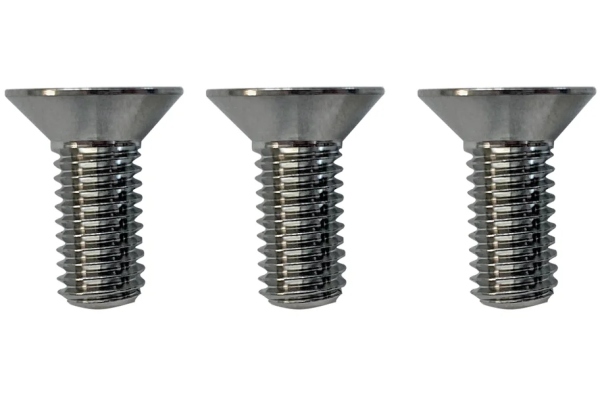 FRTBMSTIP - Tremolo Block Mounting Screws (3 pcs) - Titanium FRTBMSTIP - Tremolo Block Mounting Screws (3 pcs) - Titanium