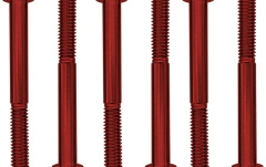 Șuruburi blocare tremolo Floyd Rose  FROSLSRDP - Color Stainless Steel String Lock Screws (6 pcs), Red