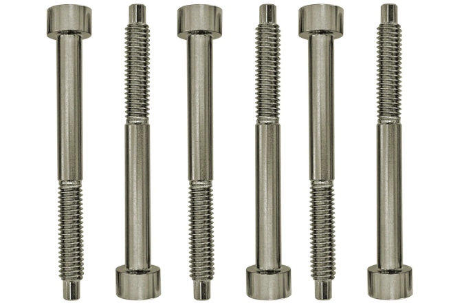 Șuruburi blocare tremolo Floyd Rose  FROSLSTIP - Titanium String Lock Screws (6 pcs)