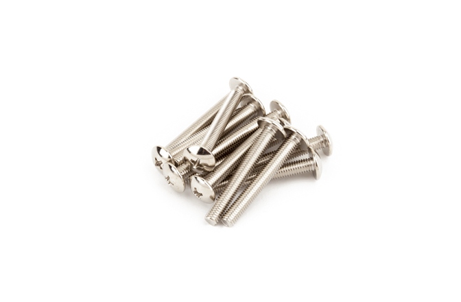 Suruburi de schimb Fender Chassis Mounting Screws 10-32 X 1-1/2" Philips Head Nickel 