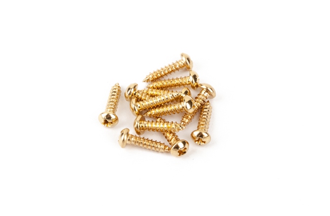 Șuruburi Fender Pure Vintage Tuning Machine Mounting Screws Gold