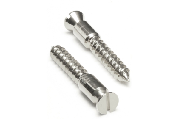 FRBMWSSSP - Bridge Mounting Wood Screws (2 pcs) - Satin Pearl FRBMWSSSP - Bridge Mounting Wood Screws (2 pcs) - Satin Pearl