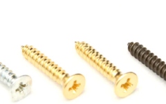 Șuruburi montare prăguș Floyd Rose  FR1NMSTC - 1000 Series / Special Nut Mounting Screws (2 pcs) - Top - Chrome