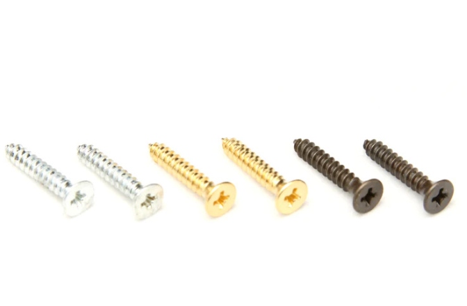 Șuruburi montare prăguș Floyd Rose  FR1NMSTC - 1000 Series / Special Nut Mounting Screws (2 pcs) - Top - Chrome