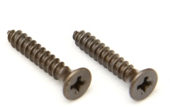 Șuruburi montare prăguș Floyd Rose  FRNMSTBP - Nut Top Mounting Screws (2 pcs) - Black