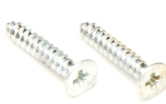 Șuruburi montare prăguș Floyd Rose  FRNMSTCP - Nut Top Mounting Screws (2 pcs) - Chrome