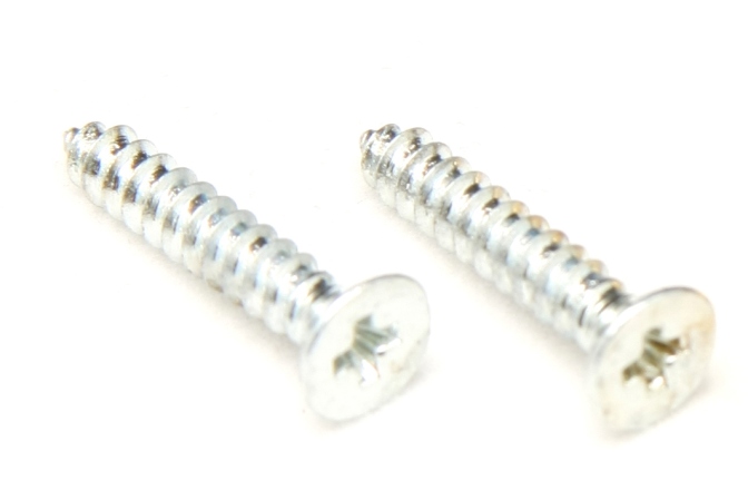 Șuruburi montare prăguș Floyd Rose  FRNMSTCP - Nut Top Mounting Screws (2 pcs) - Chrome