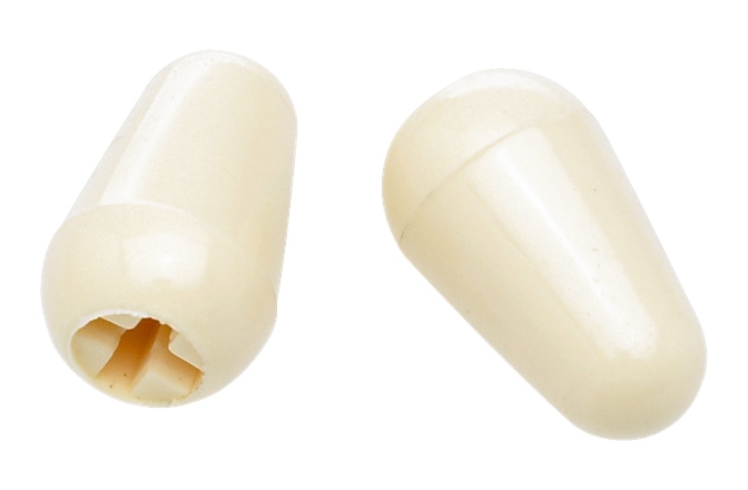 Switch Tips  Fender Stratocaster Switch Tips Aged White (2)