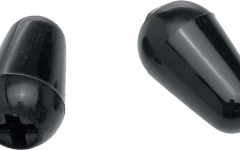 Switch Tips  Fender Stratocaster Switch Tips Black (2)