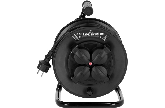 Tambur cablu de alimentare  Adam Hall 3Star CD 25 PWR Power cable drum 25 m