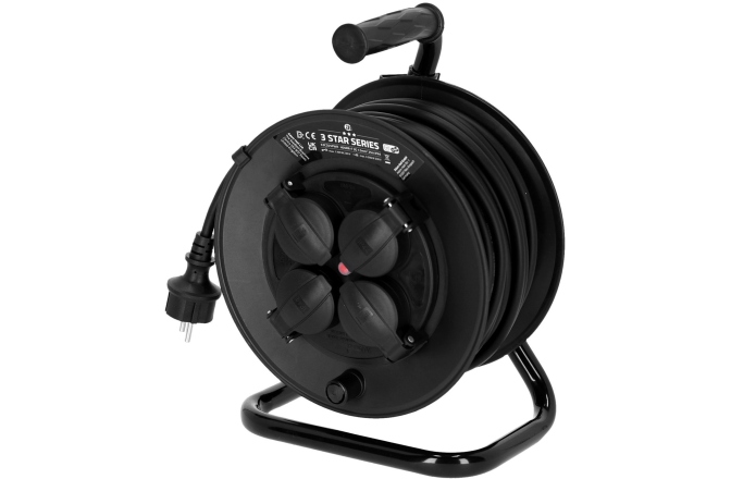 Tambur cablu de alimentare  Adam Hall 3Star CD 25 PWR Power cable drum 25 m