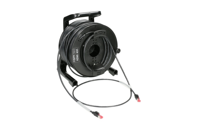Tambur cablu rețea CAT5e

 Klotz flexible professional patch cable with PUR jacket on drumCAT5e (SF/UTP) / RJ45 - RJ45 - 50 m
