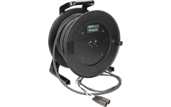 Tambur cablu XLR compact Klotz MiniCore 2/0 - 2x XLR 3p F/M2-channel - analog multicore drum - single ground - 30 m