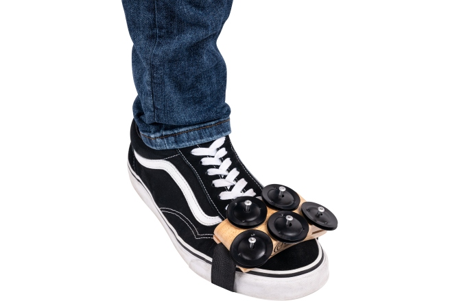 Tamburină de picior Ortega Percussion Series Foot Tambourine