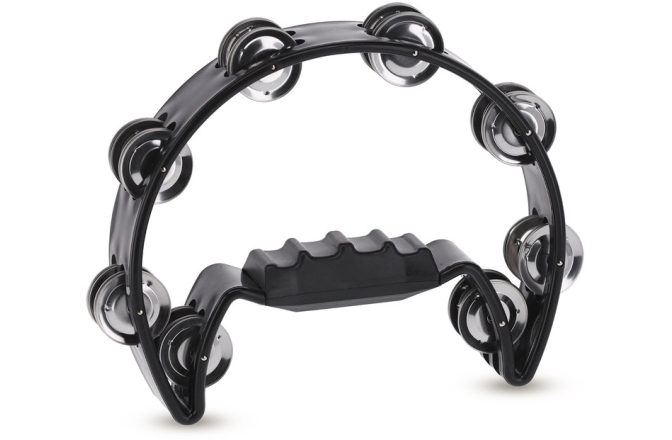 Tamburina Gewa Jingle Wreath Half Moon - Black