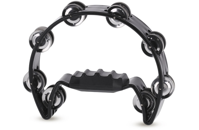 Tamburina Gewa Jingle Wreath Half Moon - Black