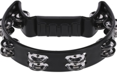 Tamburina Gewa Jingle Wreath Half Moon - Black