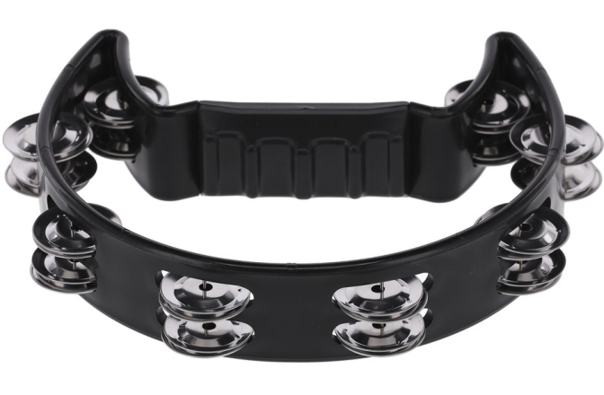 Tamburina Gewa Jingle Wreath Half Moon - Black