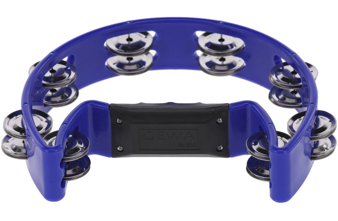 Tamburina Gewa Jingle Wreath Half Moon - Blue