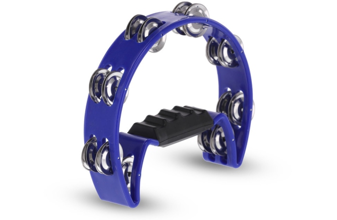 Tamburina Gewa Jingle Wreath Half Moon - Blue