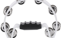 Tamburina Gewa Jingle Wreath Half Moon - White
