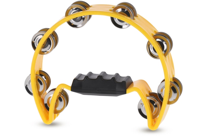 Tamburina Gewa Jingle Wreath Half Moon - Yellow