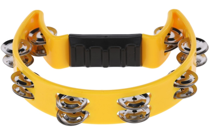 Tamburina Gewa Jingle Wreath Half Moon - Yellow