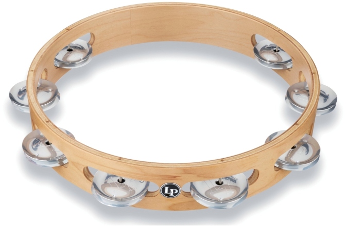 Tamburina Latin Percussion  Pro 10in Single Row Aluminium LP380A-AL