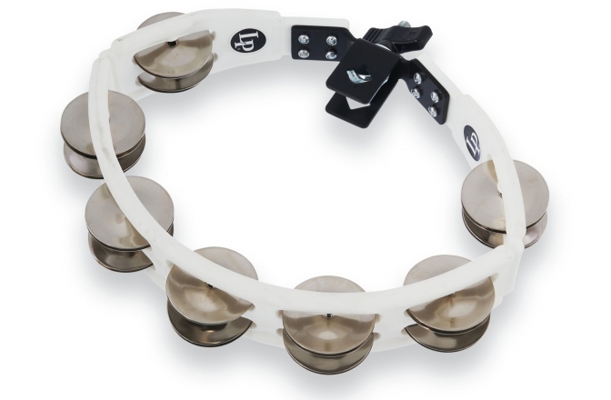 Tamburina Latin Percussion  Steel Jingles alb LP162