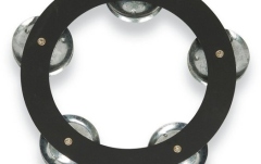 Tamburină Latin Percussion Tamboring Steel Black Sand LP3806BGA