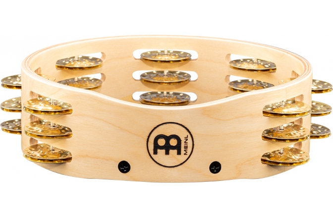 Tamburina Meinl AE-CMTA3B Series Triple-Row Wood Tambourine - 8"