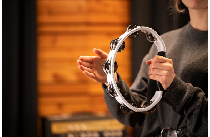 Tamburină Meinl Headliner Hand Held ABS Tambourine HTMT1WH