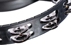 Tamburină Meinl Headliner Series Molded ABS Dual-Row Tambourine - Black