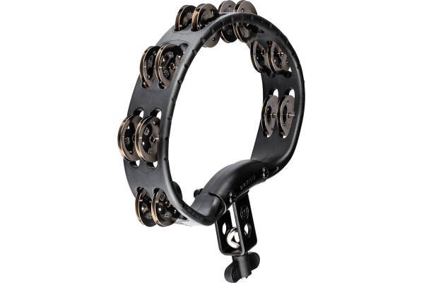 Headliner Series Mountable Molded ABS Tambourine - Black