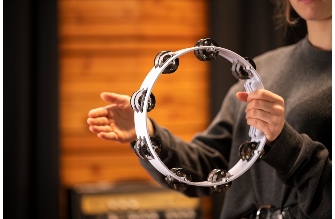 Tamburină Meinl Headliner Tour Tambourine 10 - White