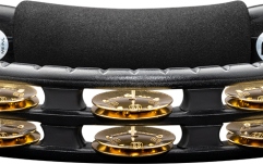 Tamburină Meinl Traditional ABS Series Hand Held Molded ABS Tambourine - Black/Brass Jingles