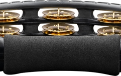 Tamburină Meinl Traditional ABS Series Hand Held Molded ABS Tambourine - Black/Brass Jingles