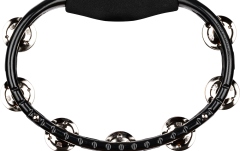 Tamburină Meinl Traditional ABS Series Hand Held Molded ABS Tambourine - Black/Nickel-Plated Jingles