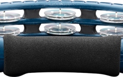 Tamburină Meinl Traditional ABS Series Hand Held Molded ABS  Tambourine - Blue/Aluminum Jingles