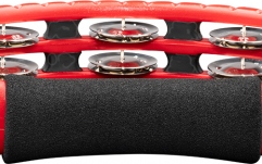 Tamburină Meinl Traditional ABS Series Hand Held Molded ABS Tambourine - Red/Nickel-Plated Jingles