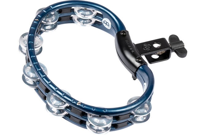 Tamburină Meinl Traditional Mountable ABS Series Molded ABS Tambourine - Blue/Aluminum Jingles