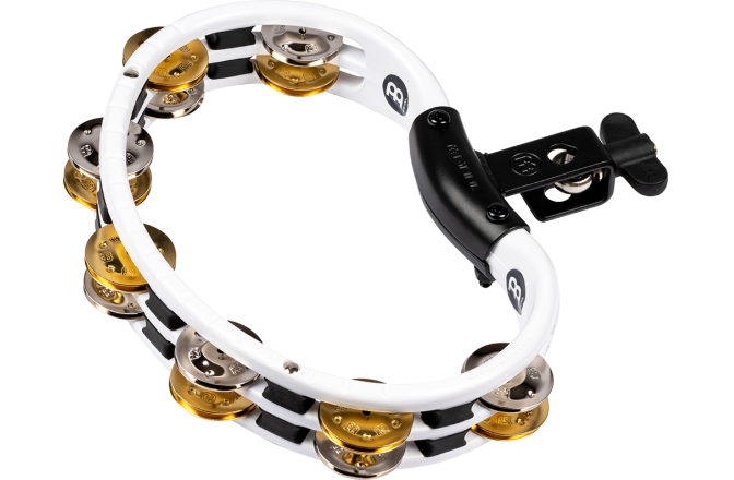 Tamburină Meinl Traditional Mountable ABS Series Molded ABS Tambourine - White/Mixed Jingles