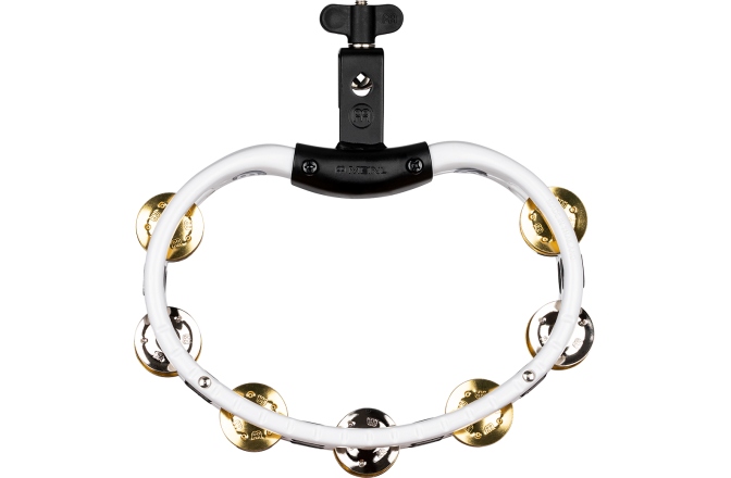 Tamburină Meinl Traditional Mountable ABS Series Molded ABS Tambourine - White/Mixed Jingles