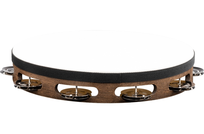 Tamburină Meinl Vintage Wood Series Headed Tambourine - 10"